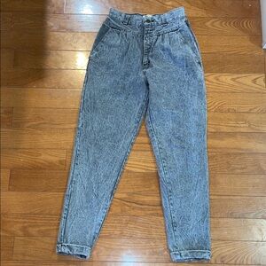 Vintage Buttonwood Outfitters Acid Wash High Rise Jeans
